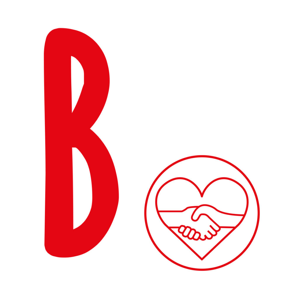 symbol litery B